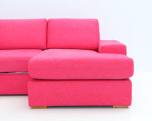 Load image into Gallery viewer, 3-istuttava divaanisohva Marimekko Pirput Parput pinkki
