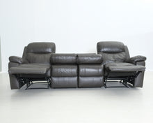 Load image into Gallery viewer, Asko Benny 4-istuttava mekanismisohva musta
