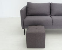 Load image into Gallery viewer, Asko Kingsley 2,5-istuttava sohva ja rahi
