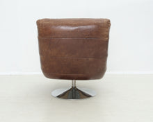 Load image into Gallery viewer, Artwood Hash lepotuoli ruskeaa nahkaa
