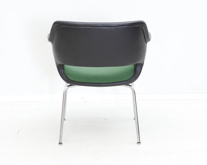 Kilta nojatuoli musta-vihreä