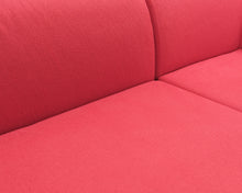 Lataa kuva Galleria-katseluun, Adea Camp 3-istuttava kulmasohva punainen
