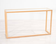 Load image into Gallery viewer, Karl Andersson &amp; Söner Trio sivupöytä lasilevyllä
