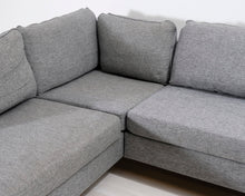 Lataa kuva Galleria-katseluun, 5-istuttava kulmasohva harmaa
