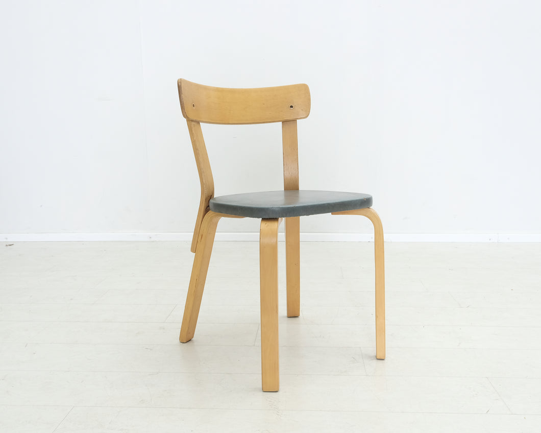 Artek 69 ruokatuoli sininen