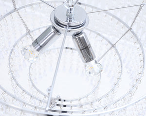 Trio Orient kattokruunu diamond led-valoilla