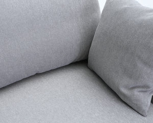 HT Collection Como 2-istuttava sohva harmaa