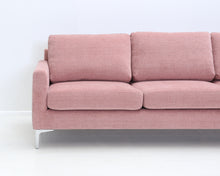 Load image into Gallery viewer, Asko AVEC L sohva rahilla vaaleanpunainen
