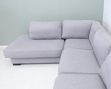 Load image into Gallery viewer, Asko Rocco avokulmasohva vaaleanharmaa
