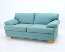 Load image into Gallery viewer, Asko Florence 2-istuttava kangassohva sininen
