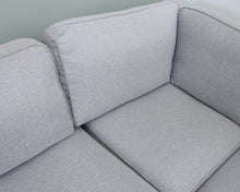 Load image into Gallery viewer, Asko Rocco avokulmasohva vaaleanharmaa
