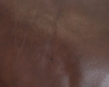 Ladda upp bild till gallerivisning, 3-istuttava sohva aniliininahkaa ruskea
