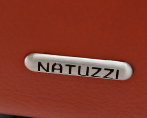 Natuzzi nahkasohva punainen