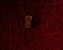 Lataa kuva Galleria-katseluun, Asko 3-istuttava kangassohva punainen
