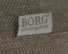 Lataa kuva Galleria-katseluun, Borg 3-istuttava kulmasohva vaaleanruskea
