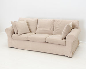 Asko 3-istuttava sohva, beige