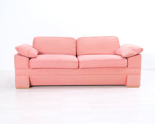 Lataa kuva Galleria-katseluun, Skanno Basic 2,5-istuttava kangasohva vaaleanpunainen
