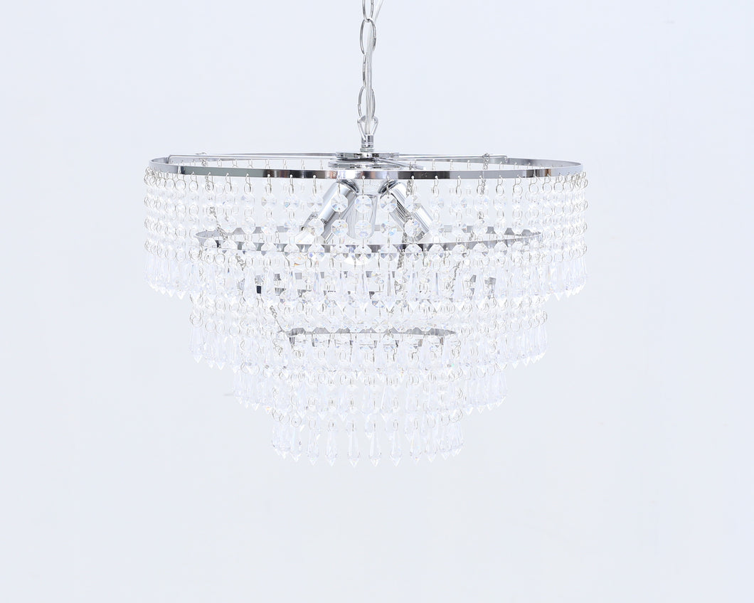 Trio Orient kattokruunu diamond led-valoilla