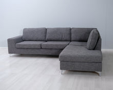 Load image into Gallery viewer, Asko Teresa 6-istuttava kulmasohva harmaa
