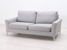 Load image into Gallery viewer, Asko 2,5-istuttava kangassohva harmaa
