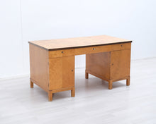 Load image into Gallery viewer, Asko puinen kirjoituspöytä 1940-50 -luku
