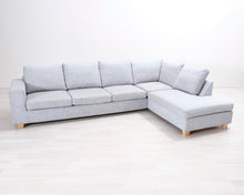 Lataa kuva Galleria-katseluun, 5-istuttava kulmasohva harmaa
