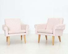 Lataa kuva Galleria-katseluun, 70-luvun nojatuoli vaaleanpunainen
