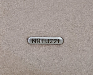 Natuzzi 3-istuttava alcantara-sohva beige