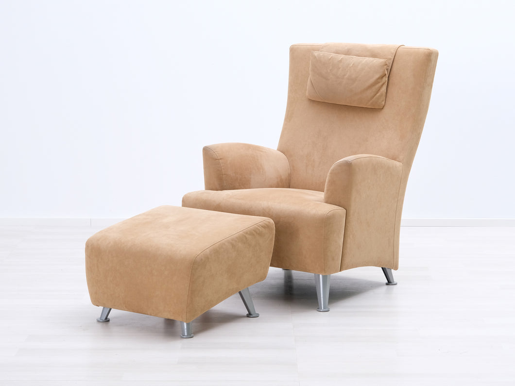 Adea Ada-nojatuoli beige rahilla