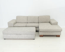Load image into Gallery viewer, Asko BB divaanisohva säilytysrahilla harmaanbeige
