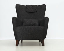 Load image into Gallery viewer, Asko Richard nojatuoli musta
