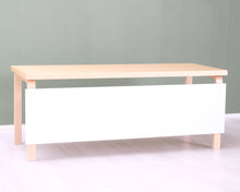 Load image into Gallery viewer, Artek työpöytä 70 x 180 cm koivu / valkoinen
