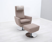 Load image into Gallery viewer, Asko nojatuoli ja rahi beige
