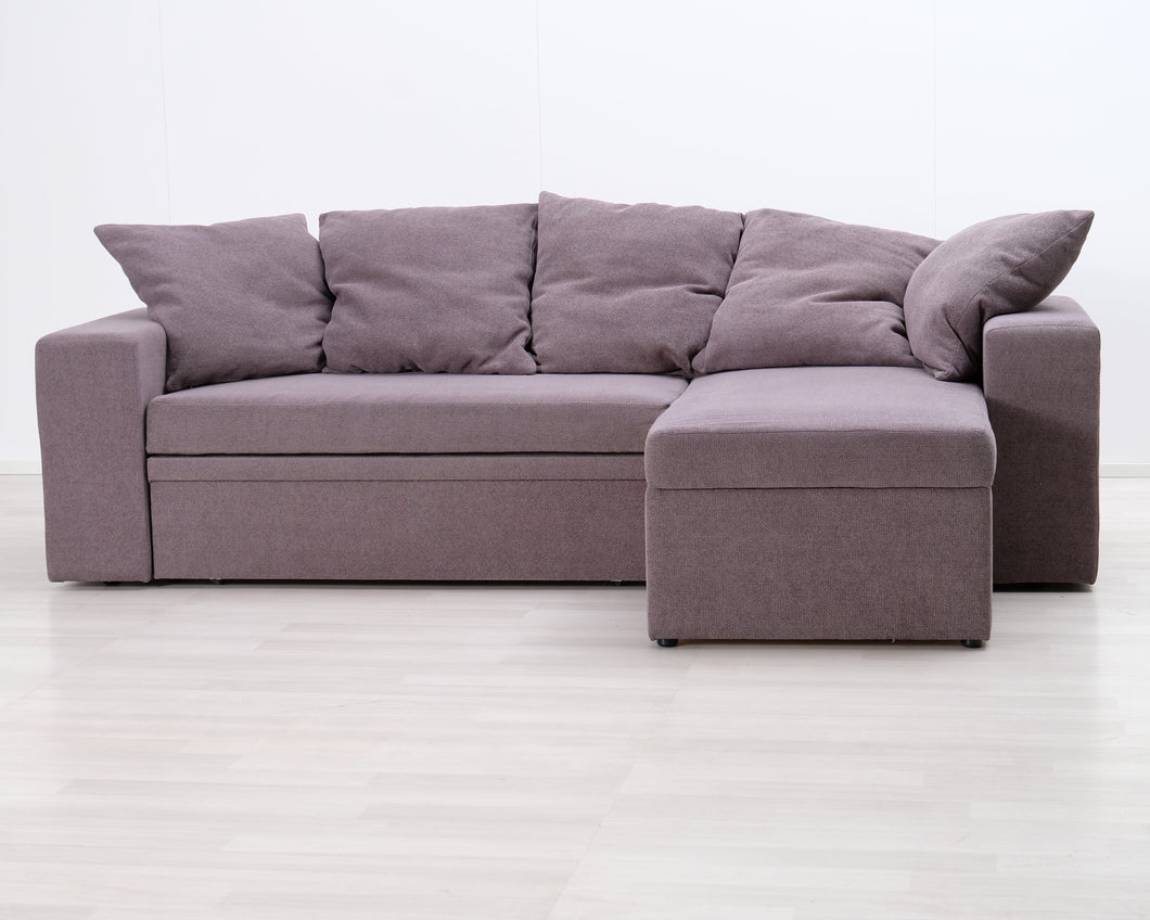 3-istuttava vuodesohva divaanilla harmaa