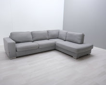 Load image into Gallery viewer, Asko 4-istuttava kulmasohva harmaa
