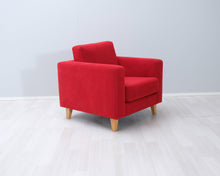 Lataa kuva Galleria-katseluun, Adea nojatuoli punainen
