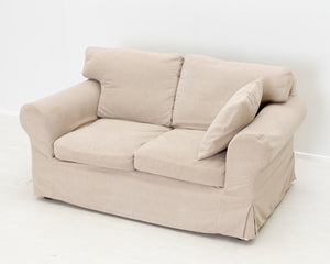Asko 2-istuttava sohva, beige