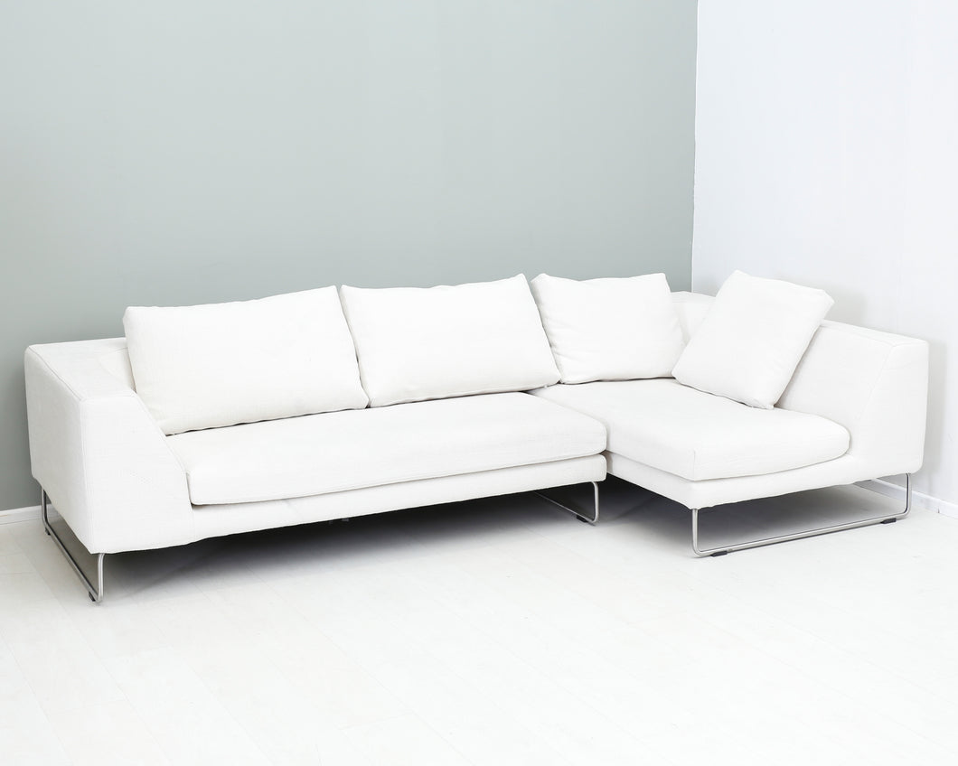 Adea Band kulmasohva valkoinen