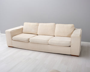 Asko 3-istuttava kangassohva beige