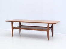 Lataa kuva Galleria-katseluun, 60-luvun sohvapöytä tiikki
