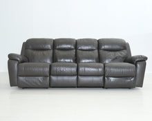 Load image into Gallery viewer, Asko Benny 4-istuttava mekanismisohva musta
