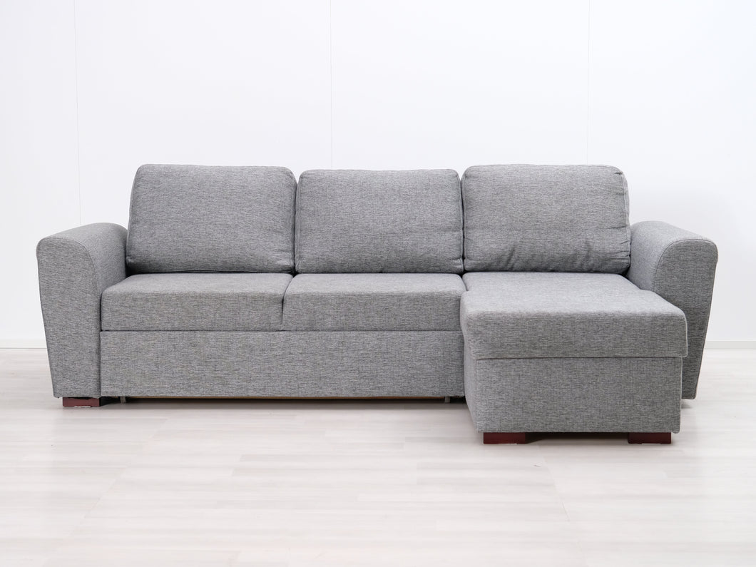 3-istuttava vuodesohva divaanilla harmaa