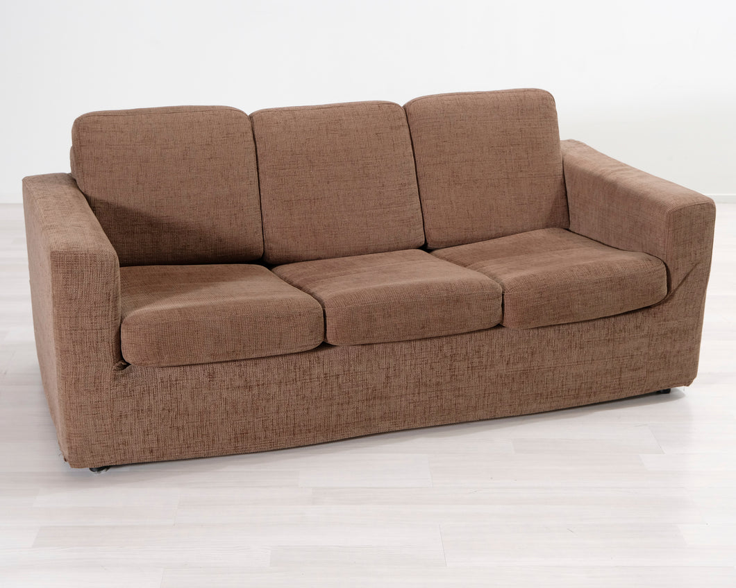 3-istuttava vuodesohva ruskea