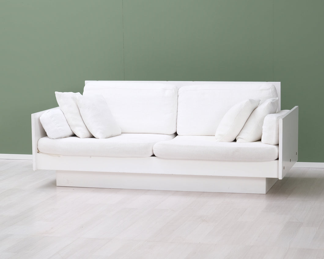 Artek 555 Ben Af Schulten 2-istuttava sohva valkoinen